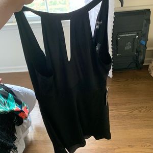 Halter black dress